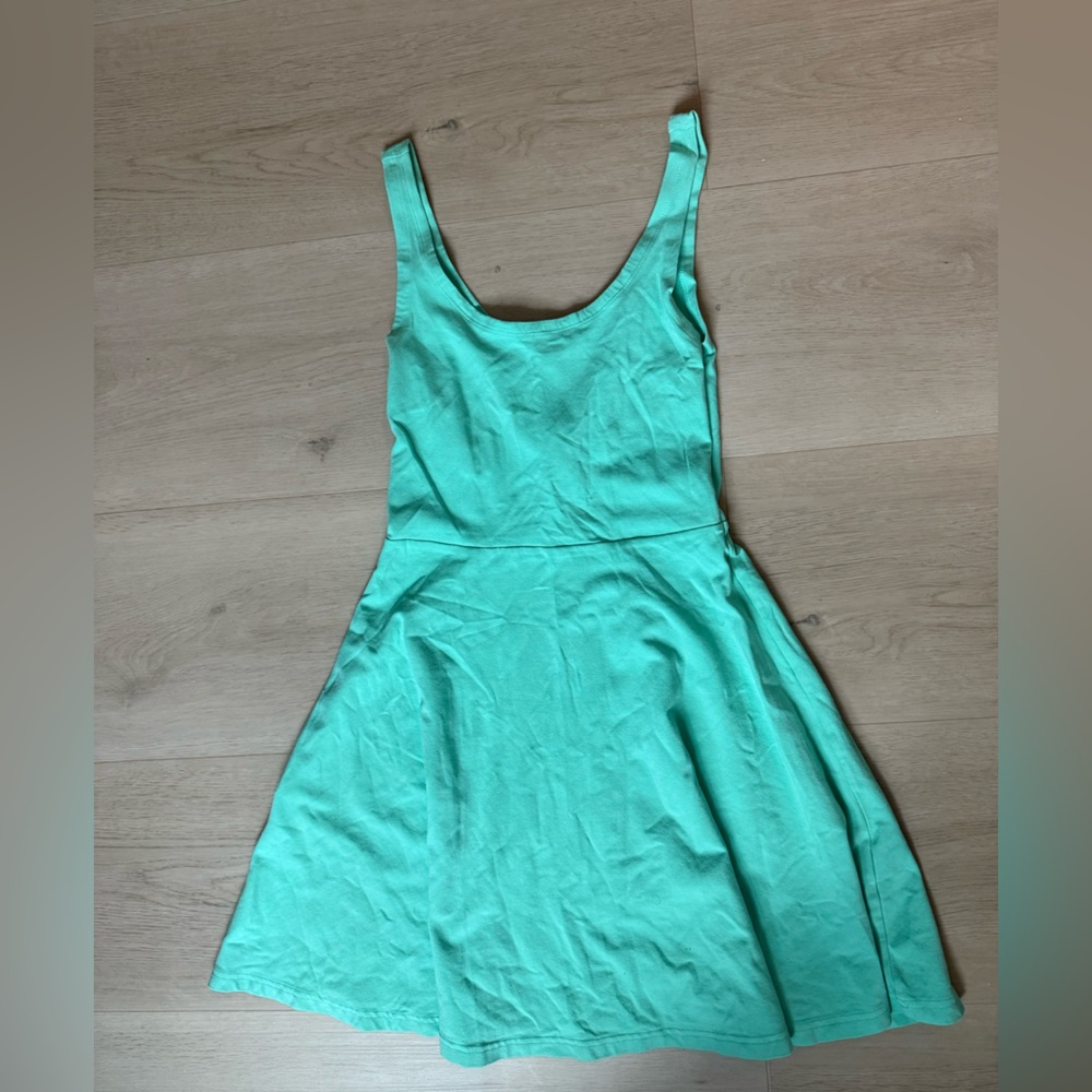 Express Aqua Sleeveless Dress